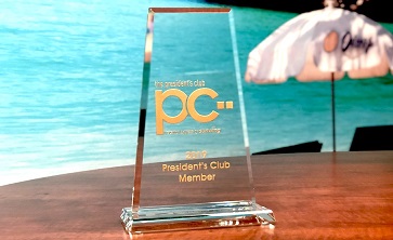 Odenza Receives 2019 President's Club Award | Odenza News